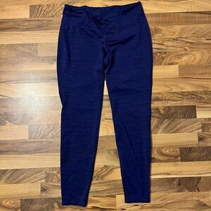 Old Navy Active Go-Dry Purple Leggings, High waisted, Sz L